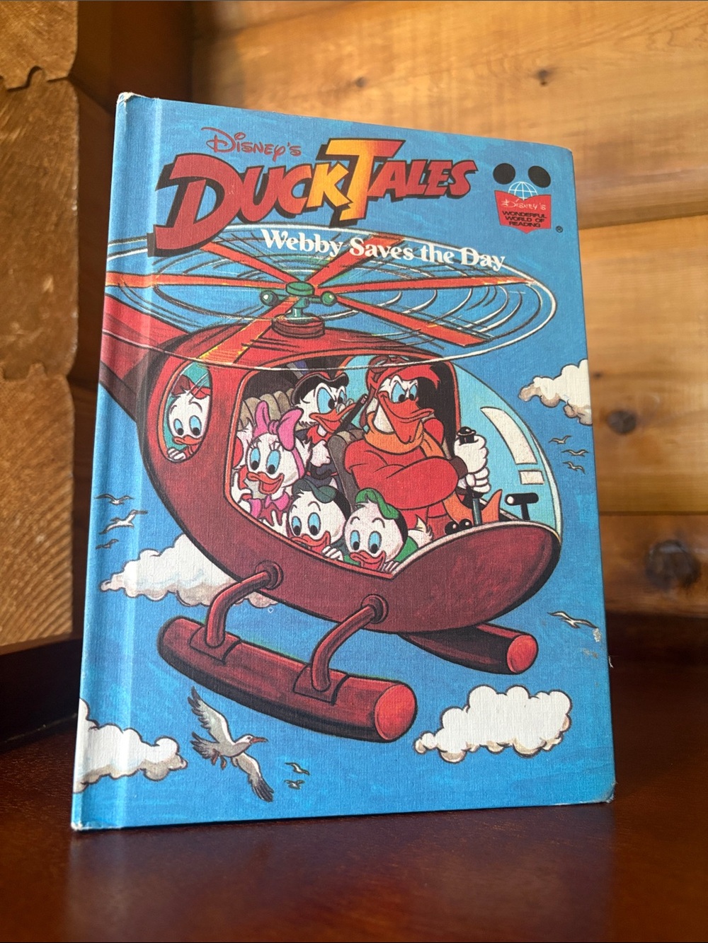 1989 Disney's DuckTales: Webby Saves the Day "Wonderful World of Reading"